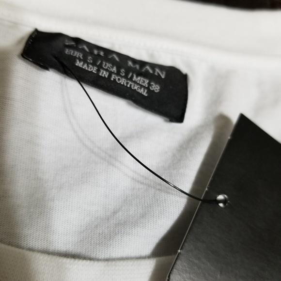 NWT Zara Man Tee - Picture 5 of 6